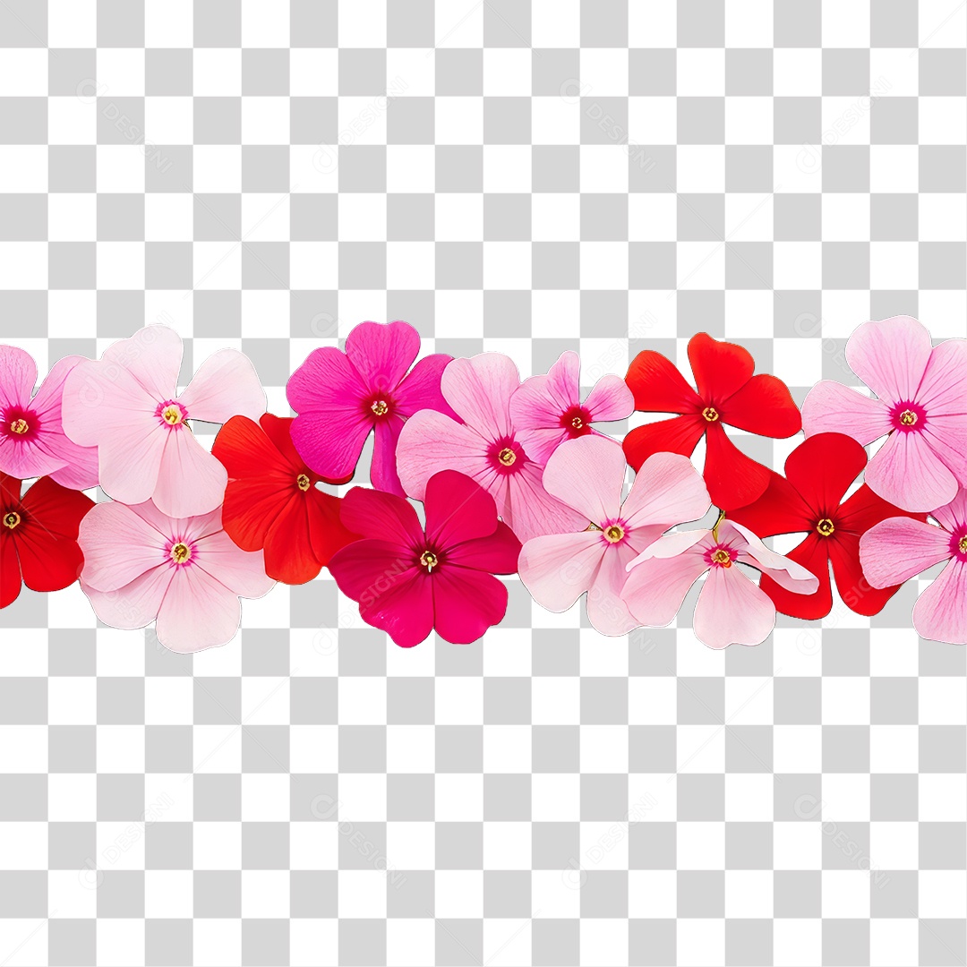 Flores Rosas Dia da Mulher PNG Transparente