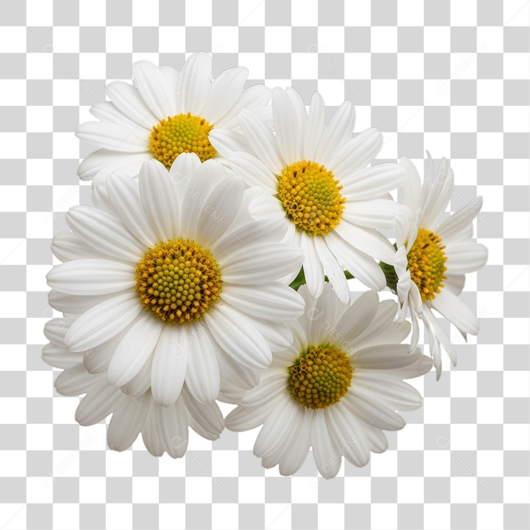 Flores Rosas Dia da Mulher PNG Transparente