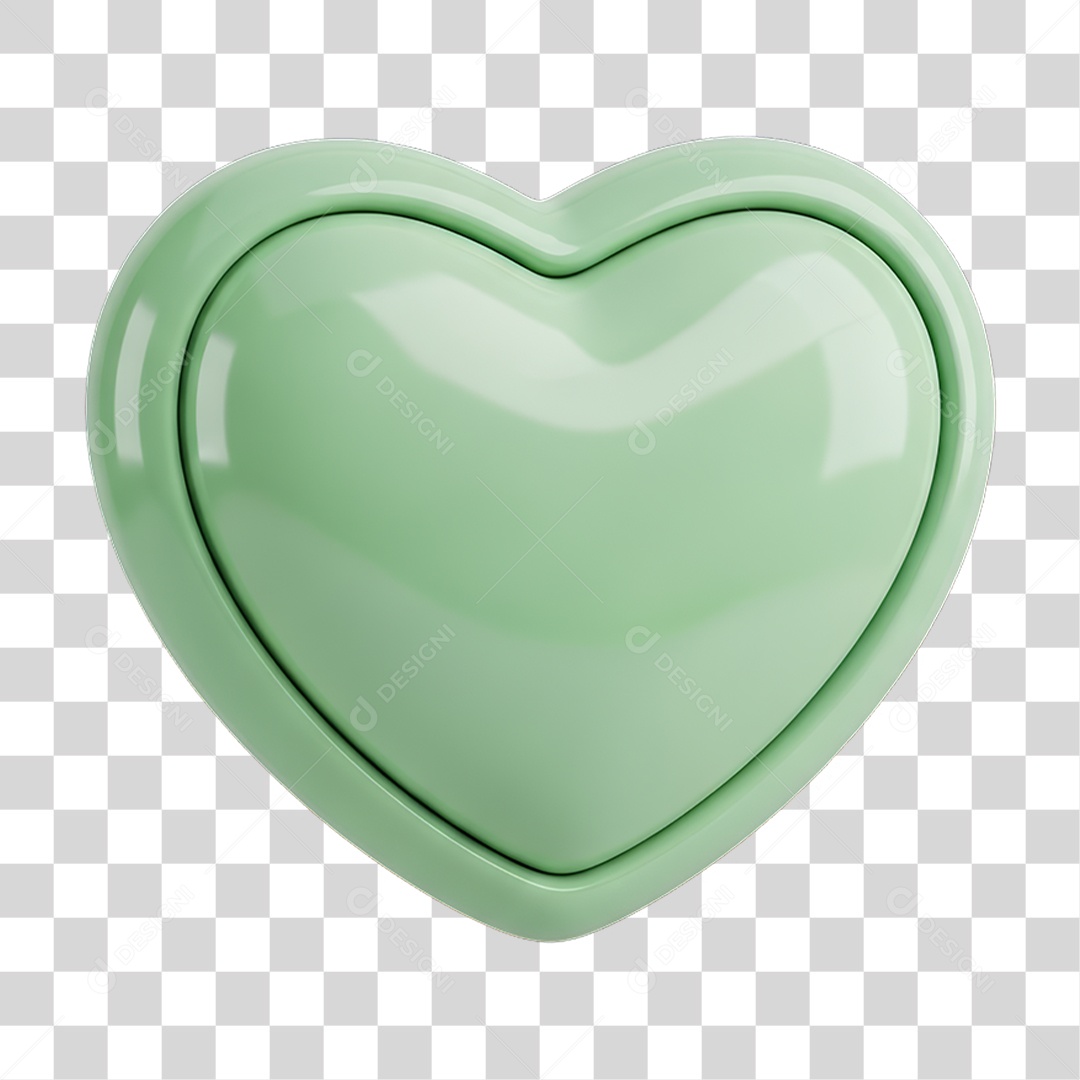 Coração Dia da Mulher PNG Transparente