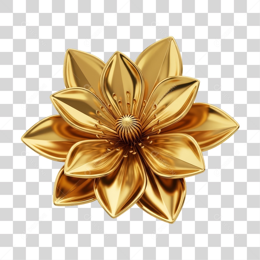 Flor Rosa Dia da Mulher PNG Transparente