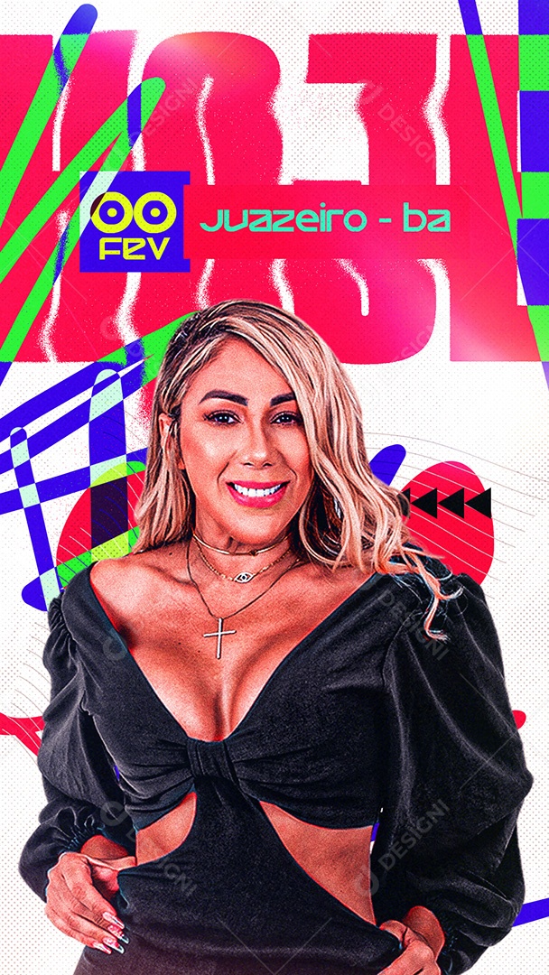 Flyer Story Hoje Juazeiro Social Media PSD Editável