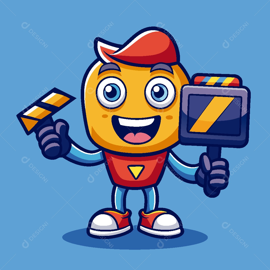 Mascote Ilustração Vetor EPS