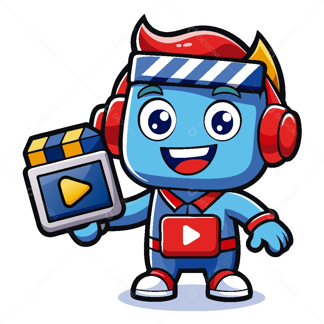 Mascote Ilustração Vetor EPS