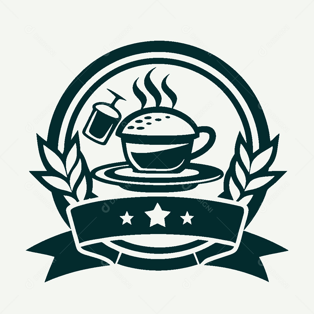 Modelo de Logo de Confeitaria Vetor EPS