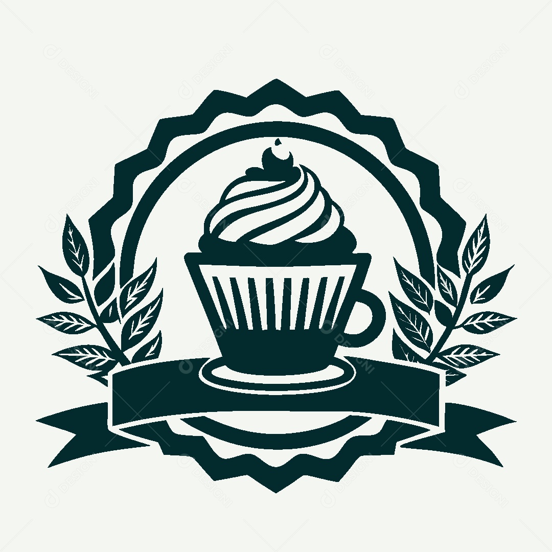 Modelo de Logo de Confeitaria Vetor EPS