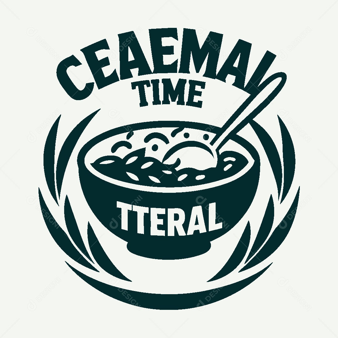 Modelo de Logo de Mingau Vetor EPS