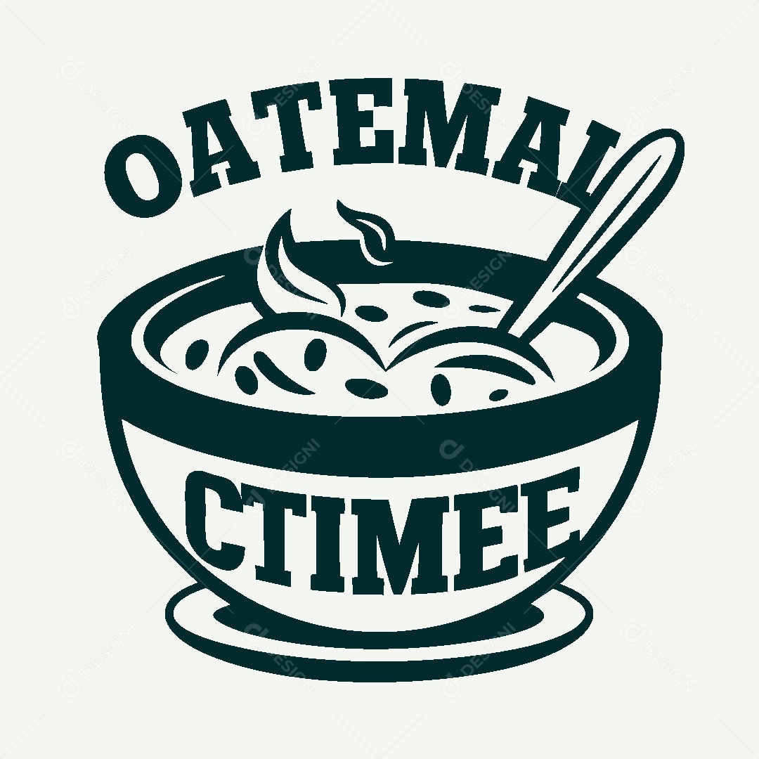 Modelo de Logo de Mingau Vetor EPS