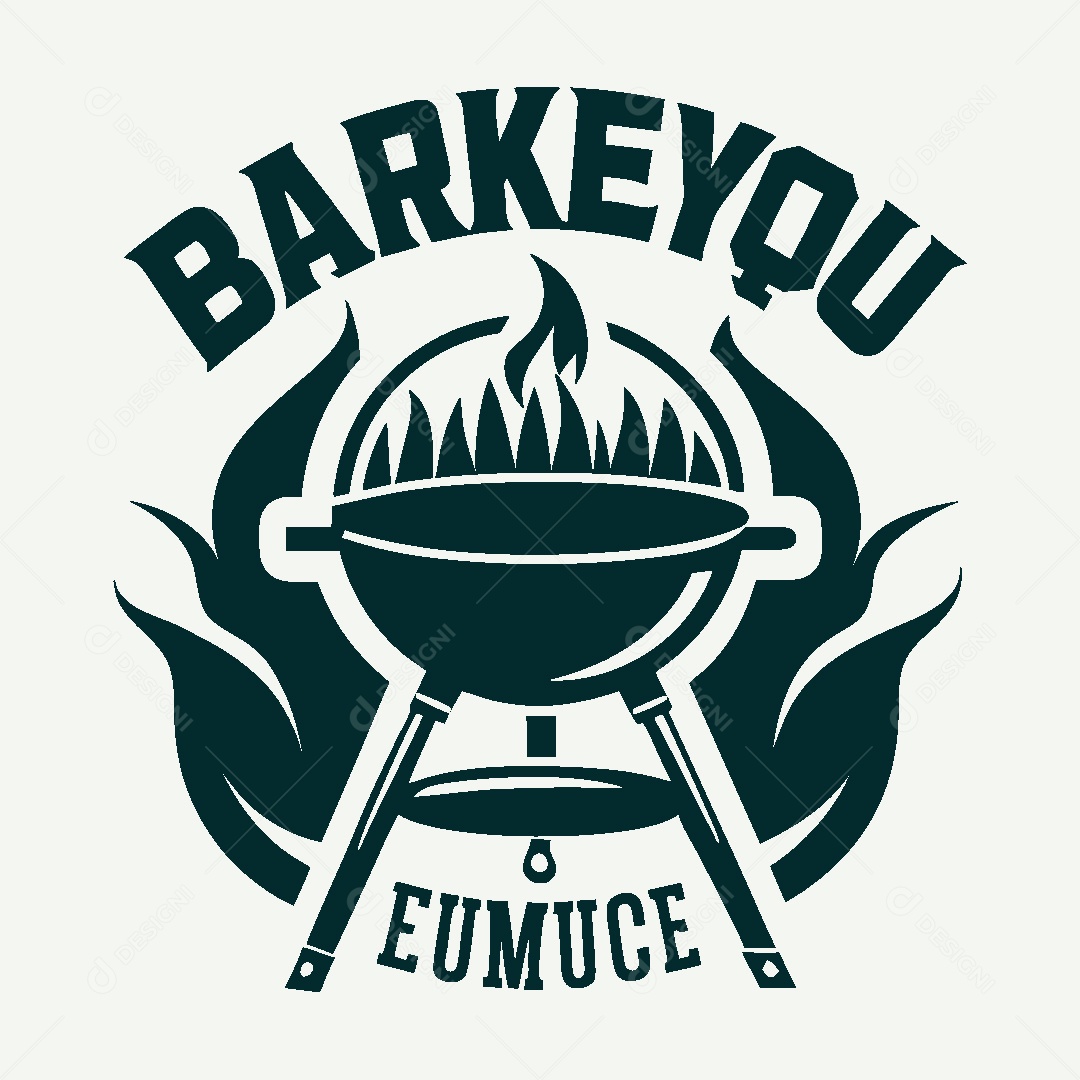 Modelo de Logo de Churrascaria Vetor EPS