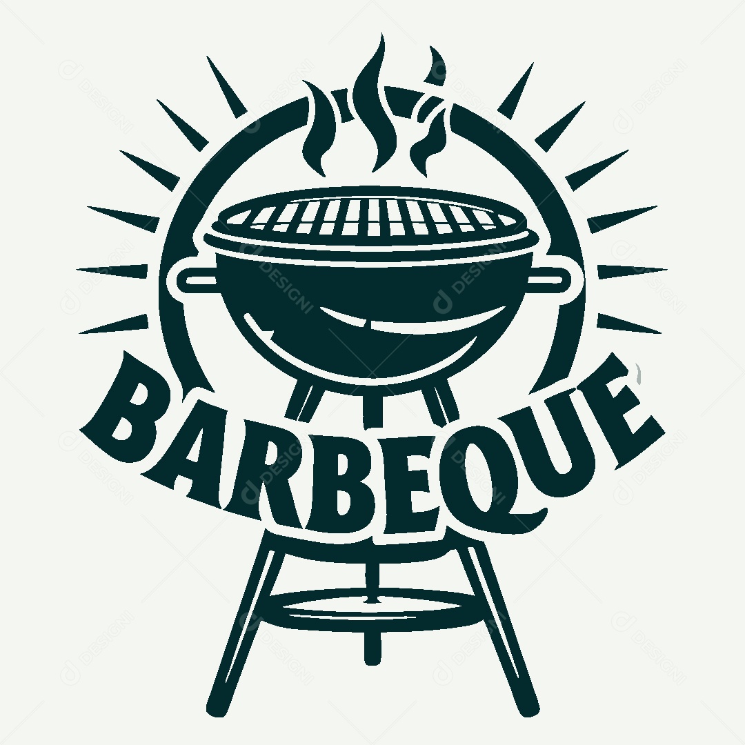 Modelo de Logo de Churrascaria Vetor EPS