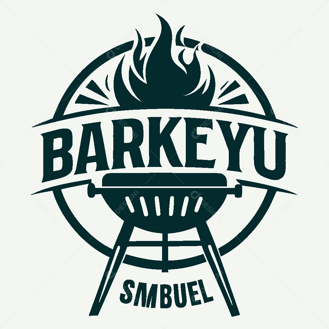 Modelo de Logo de Churrascaria Vetor EPS