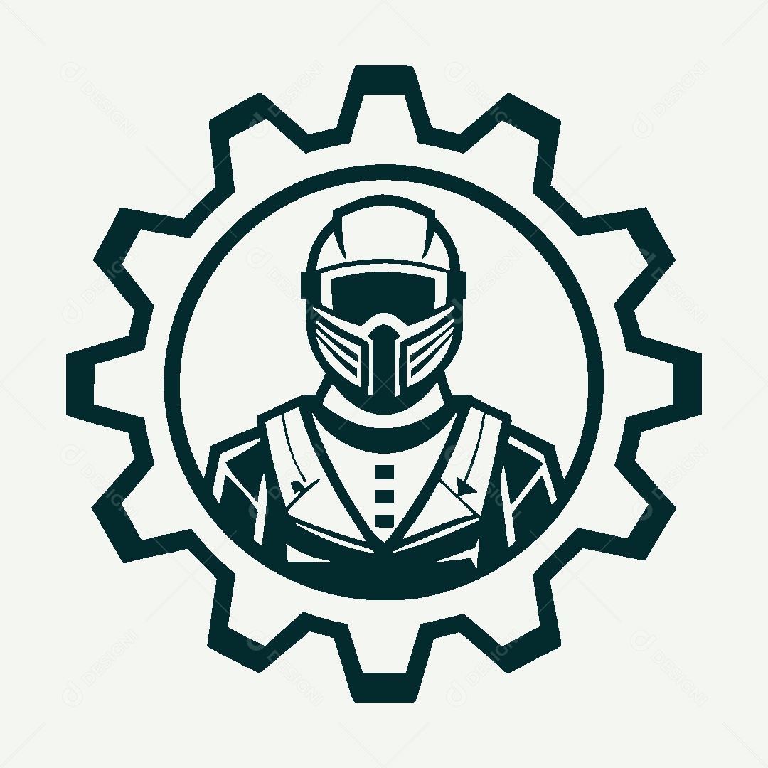 Modelo de Logo de Soldador Vetor EPS