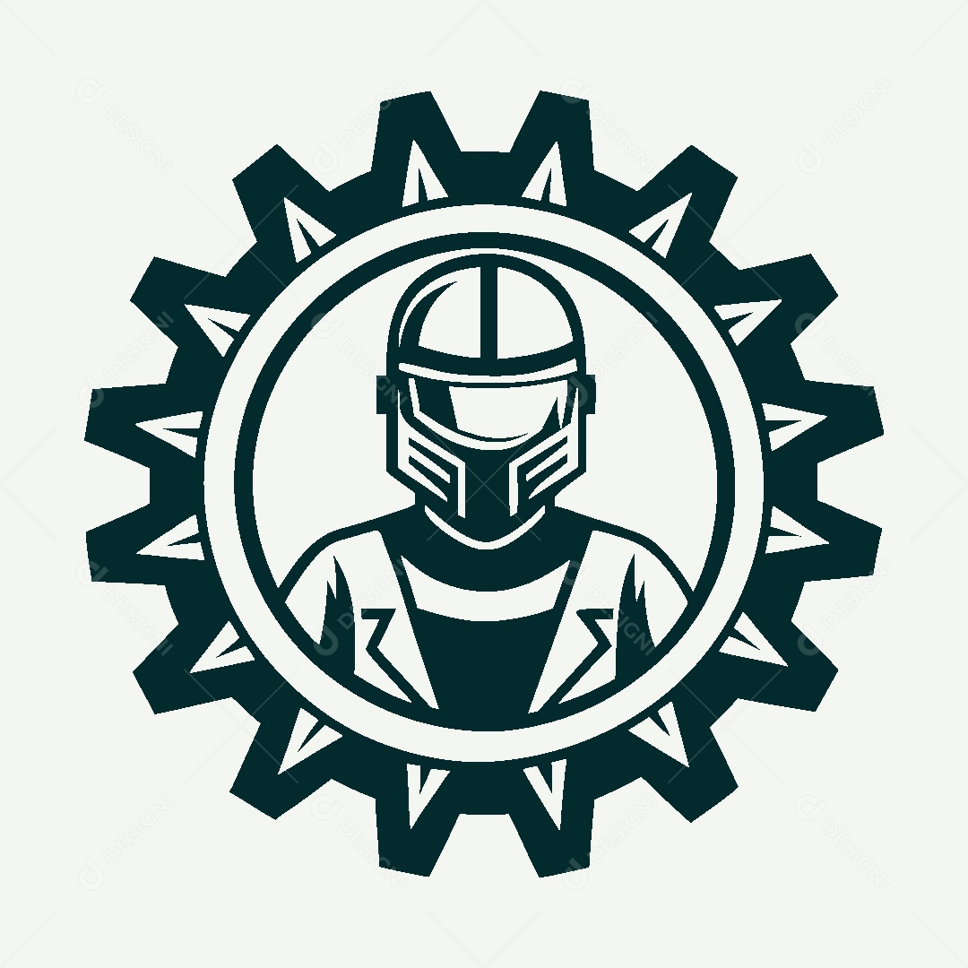 Modelo de Logo de Soldador Vetor EPS