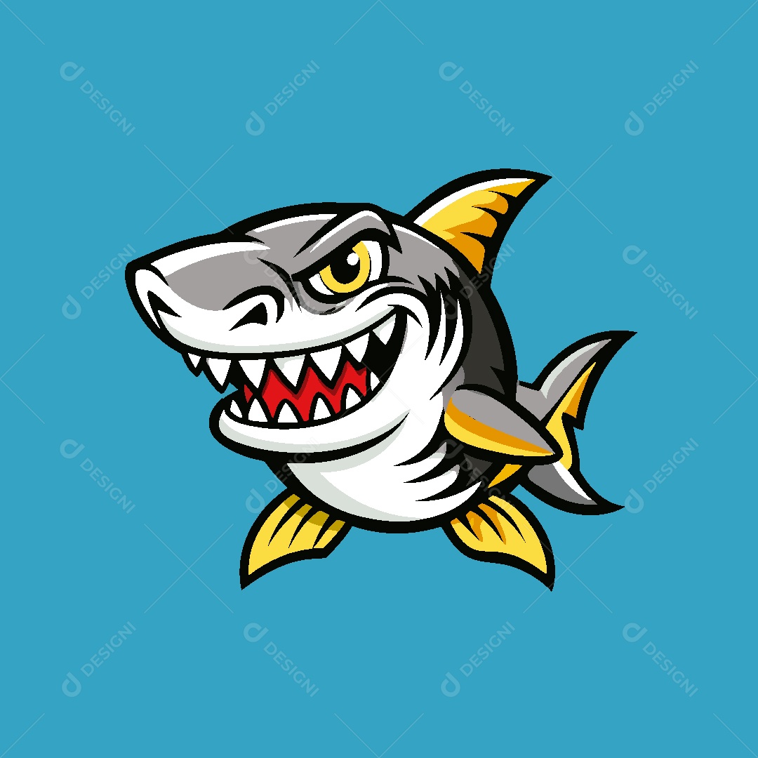 Tartaruga Mascote Ilustração Vetor EPS