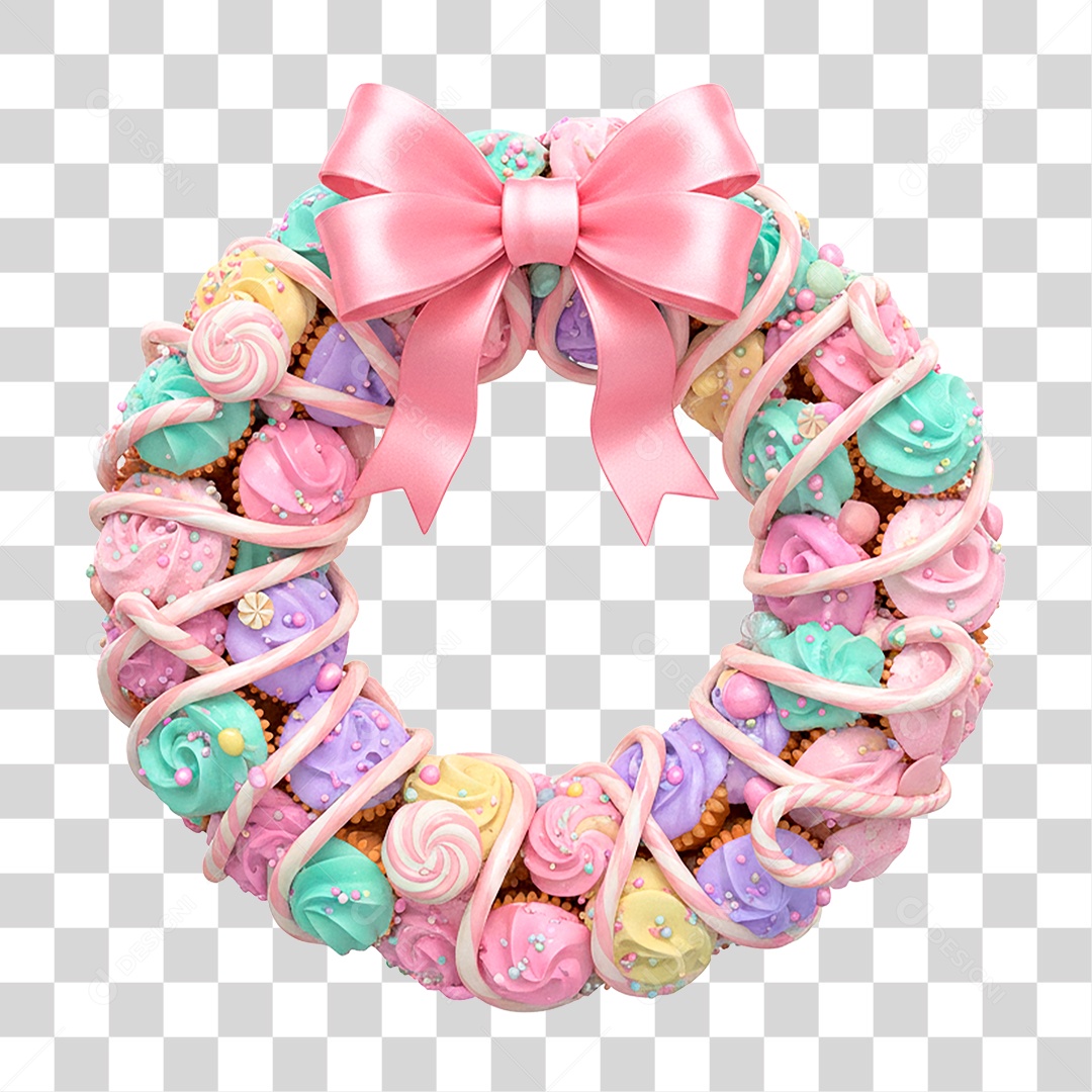 Guirlanda de Natal PNG Transparente