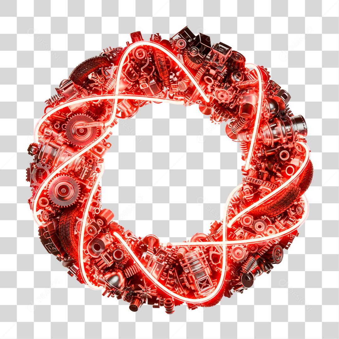 Guirlanda de Natal Alto Peças PNG Transparente