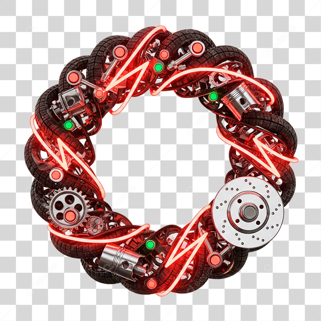 Guirlanda de Natal Alto Peças PNG Transparente