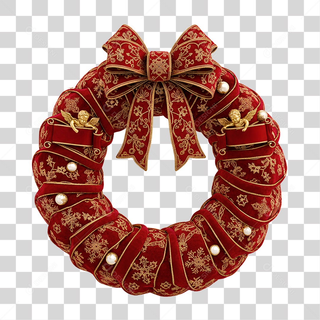 Guirlanda de Natal PNG Transparente