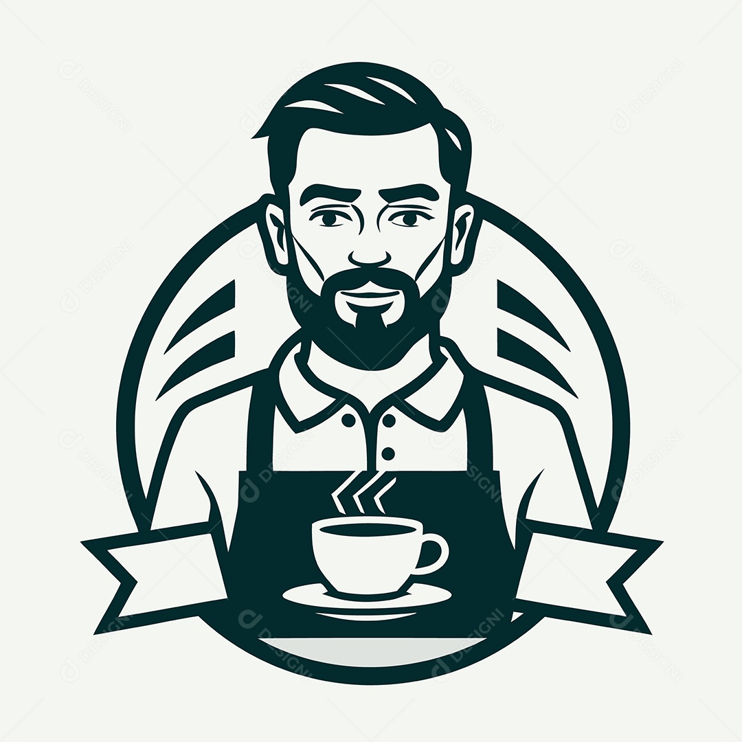 Modelo de Logo de Barmen Vetor EPS