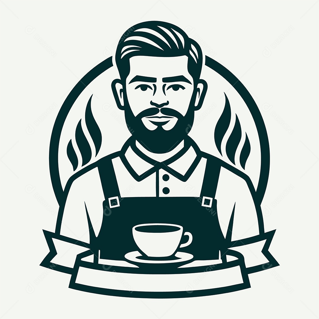 Modelo de Logo de Barmen Vetor EPS