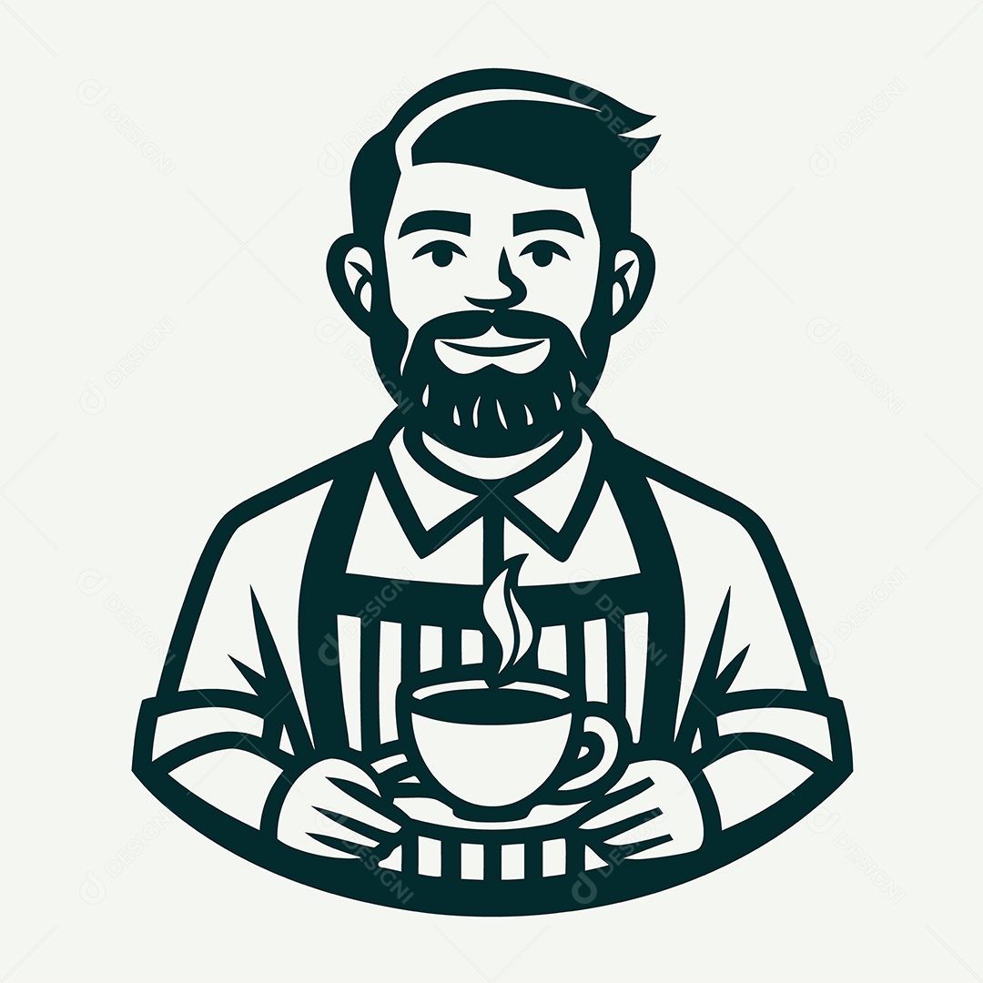 Modelo de Logo de Barmen Vetor EPS