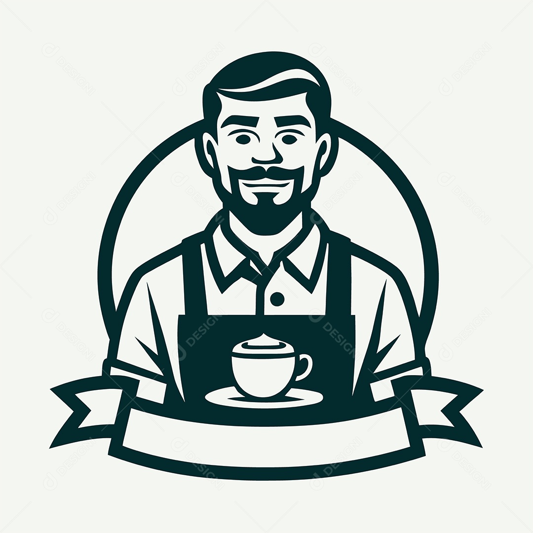 Modelo de Logo de Barmen Vetor EPS