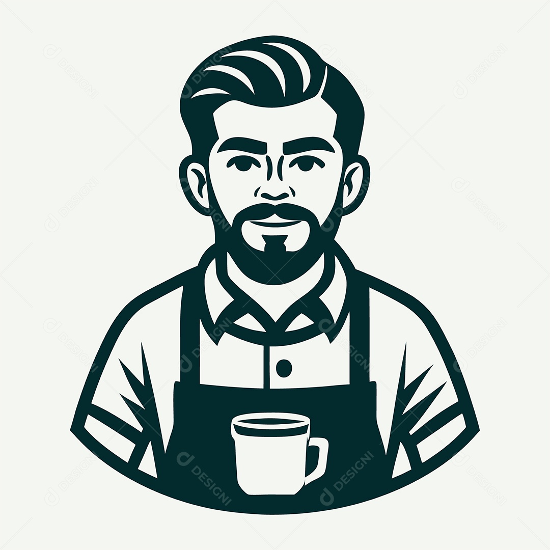 Modelo de Logo de Barmen Vetor EPS