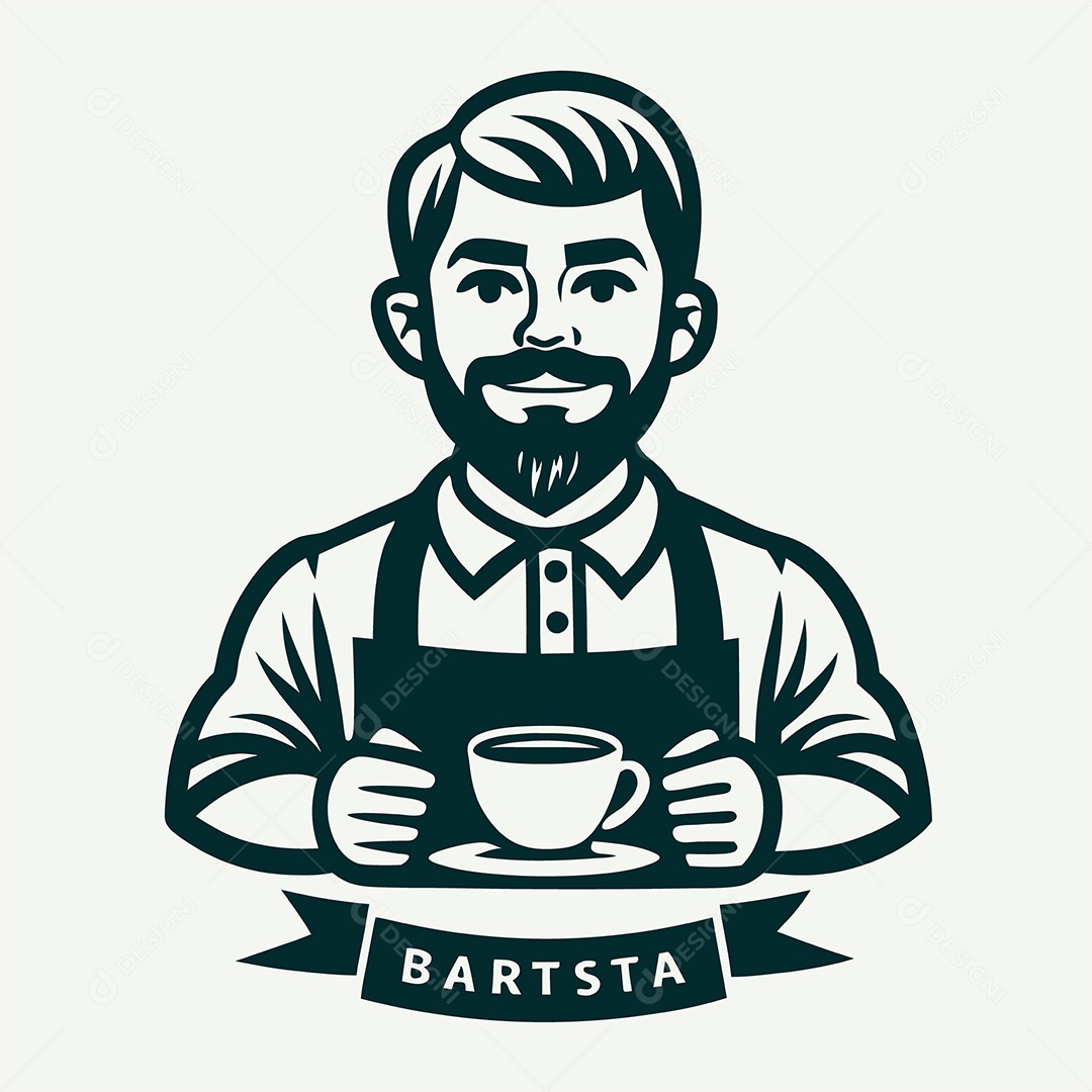 Modelo de Logo de Barmen Vetor EPS