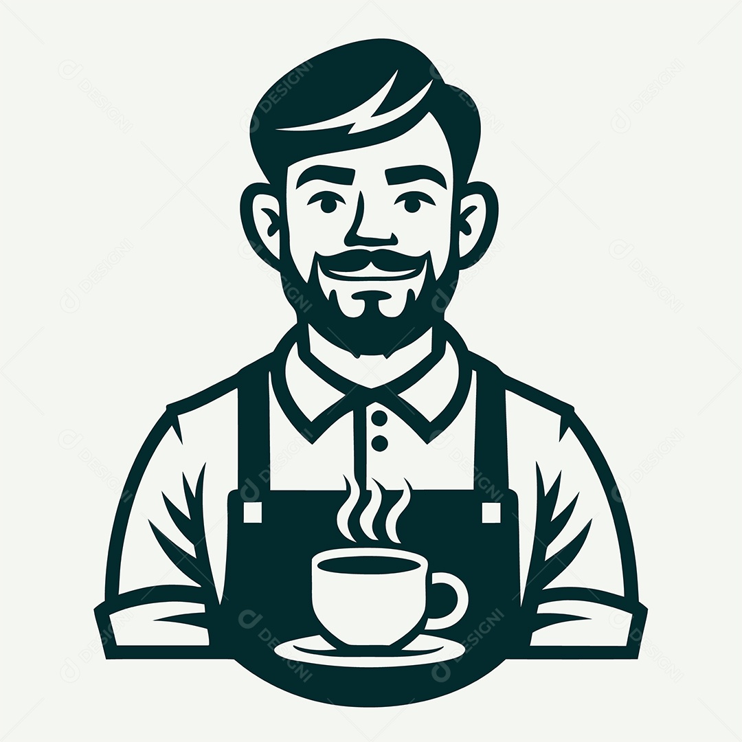 Modelo de Logo de Barmen Vetor EPS