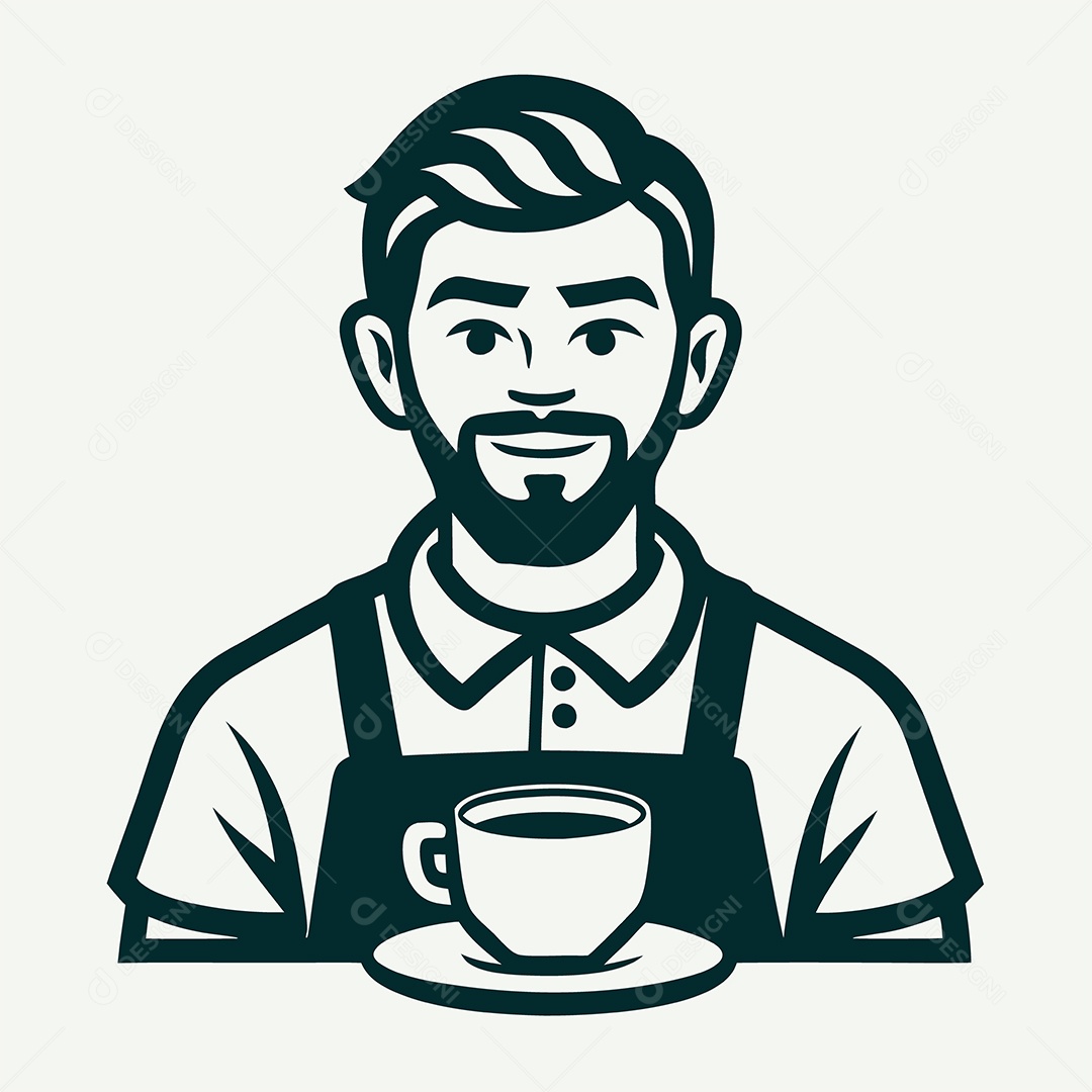 Modelo de Logo de Barmen Vetor EPS