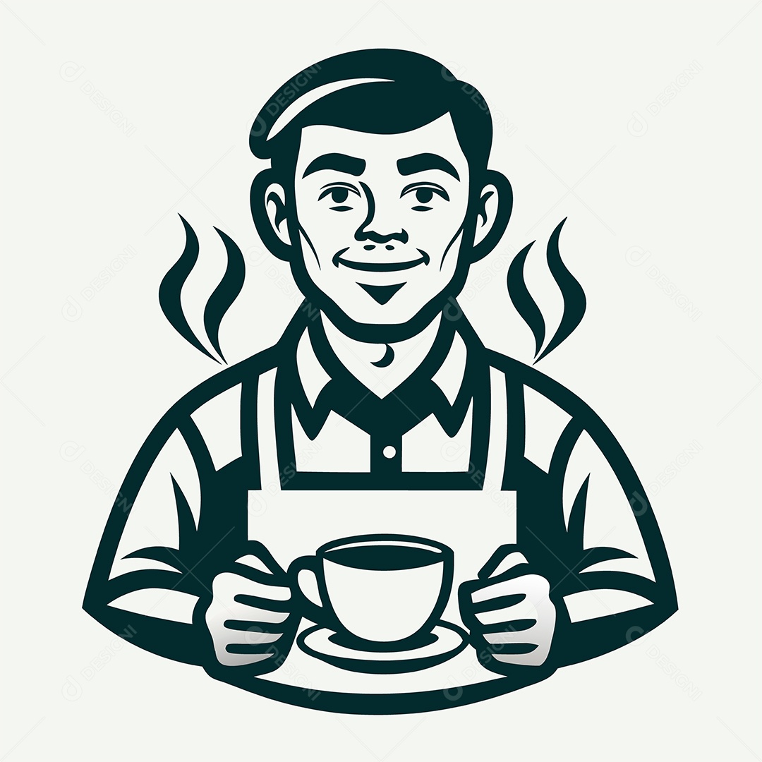 Modelo de Logo de Barmen Vetor EPS