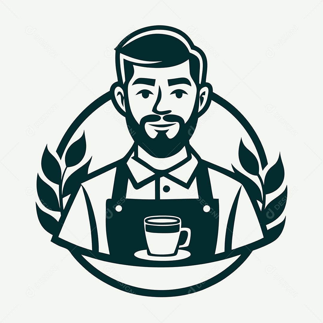 Modelo de Logo de Barmen Vetor EPS