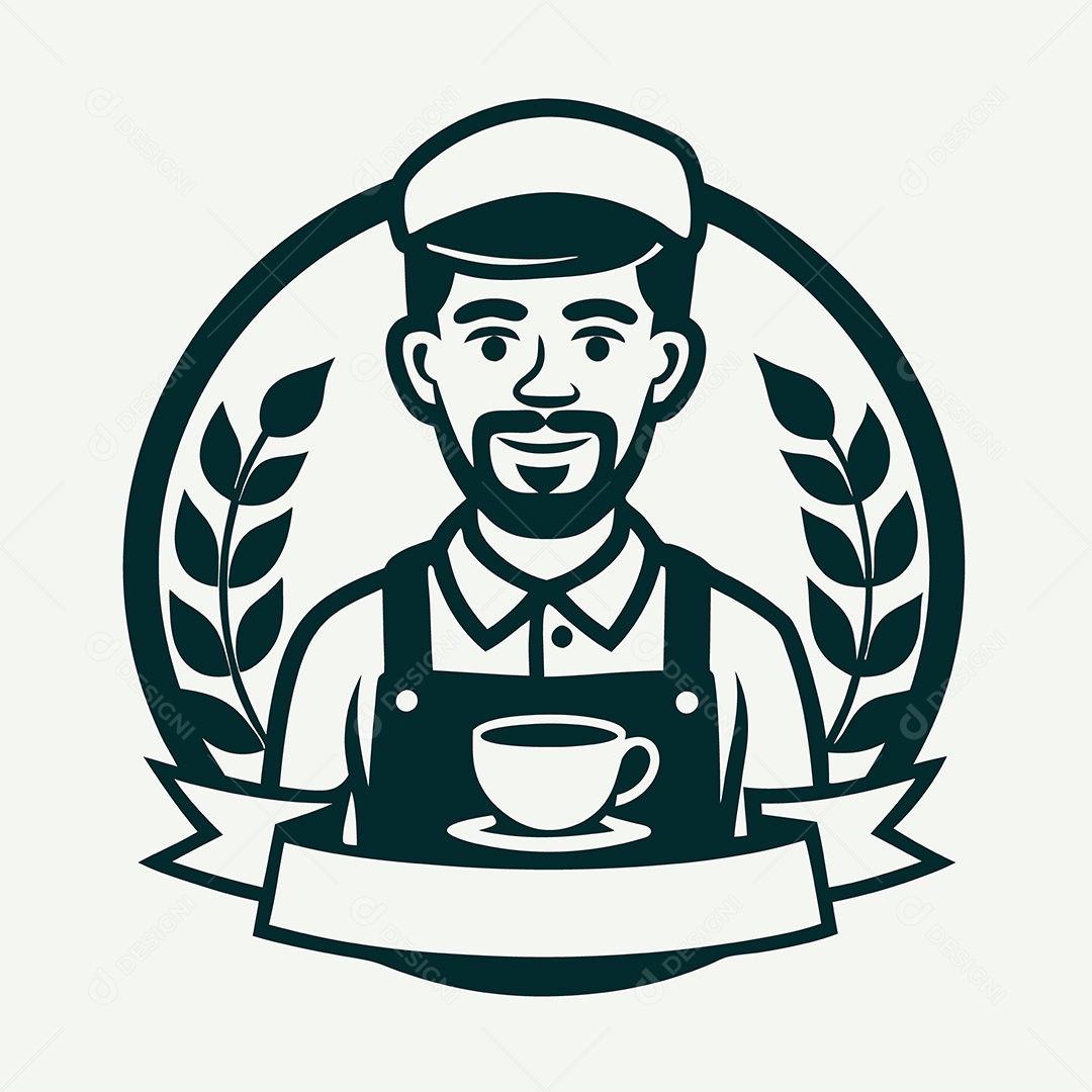 Modelo de Logo de Barmen Vetor EPS