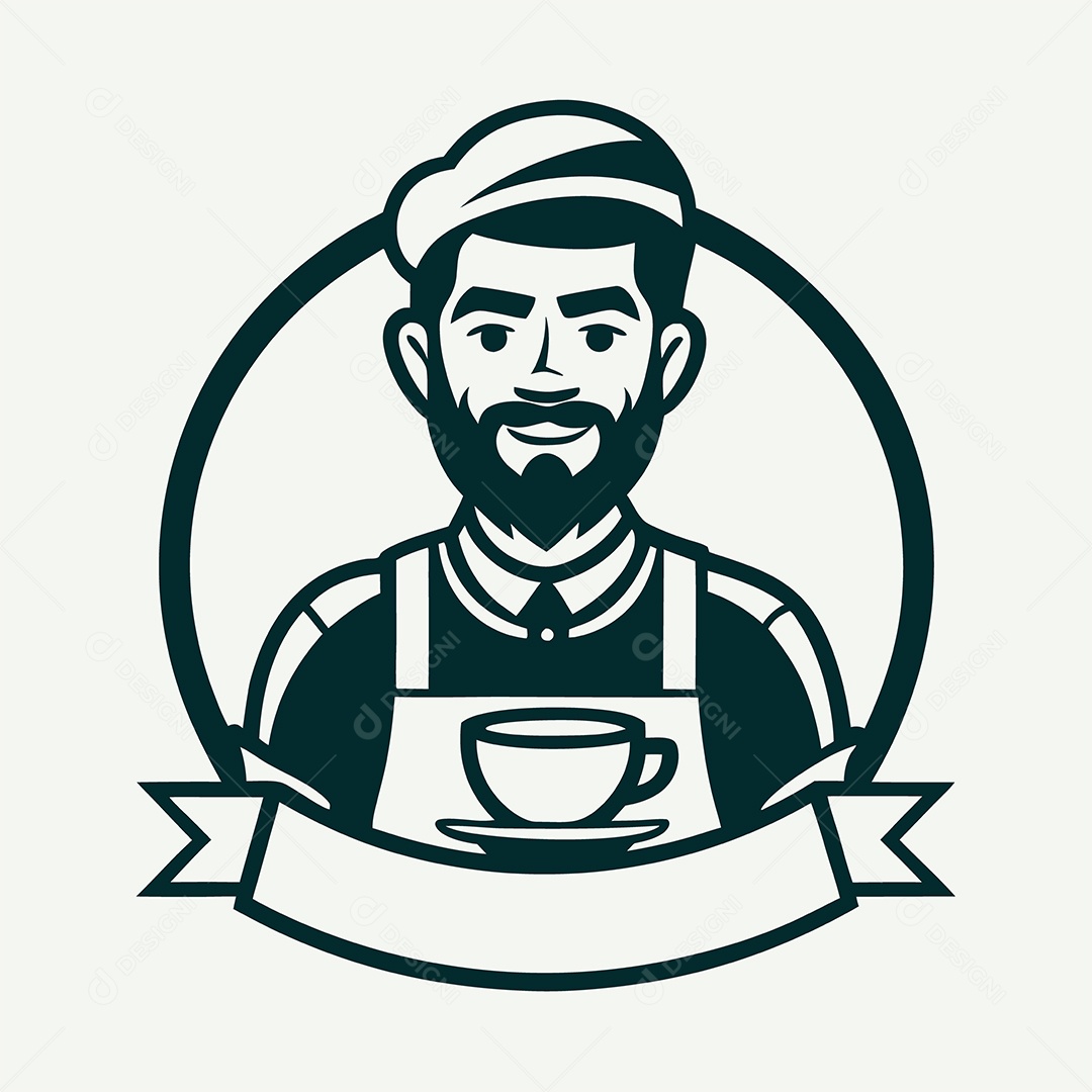 Modelo de Logo de Barmen Vetor EPS