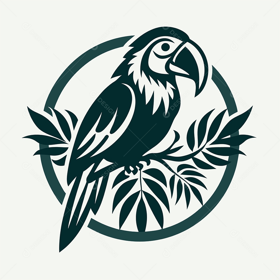 Modelo de Logo de Pássaro Vetor EPS