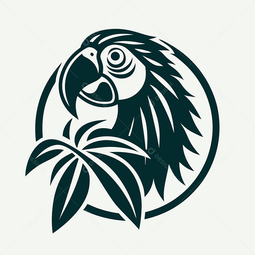 Modelo de Logo de Pássaro Vetor EPS