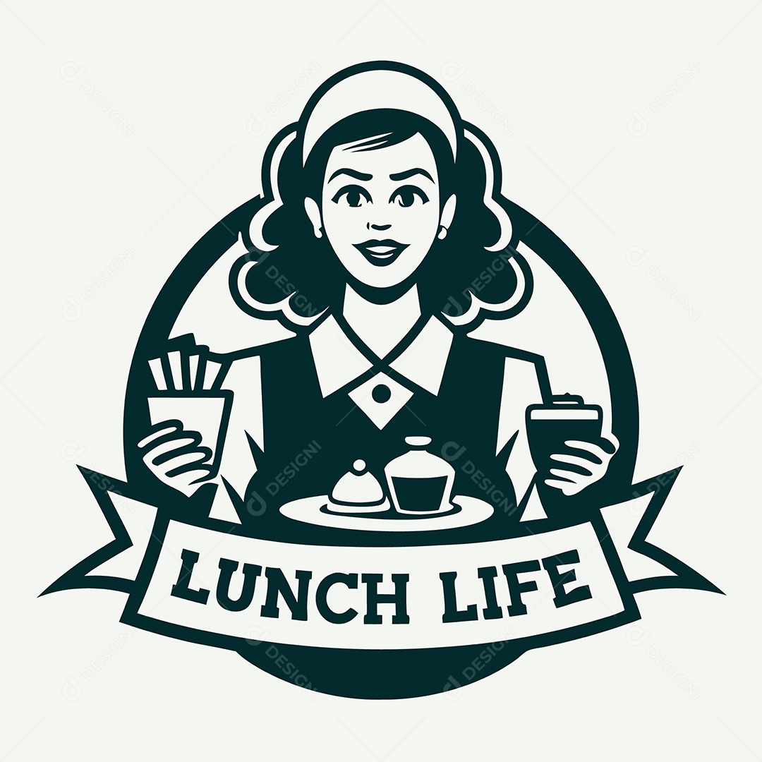 Modelo de Logo de Ilustração Vetor EPS