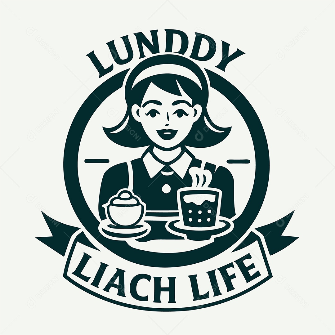 Modelo de Logo de Ilustração Vetor EPS