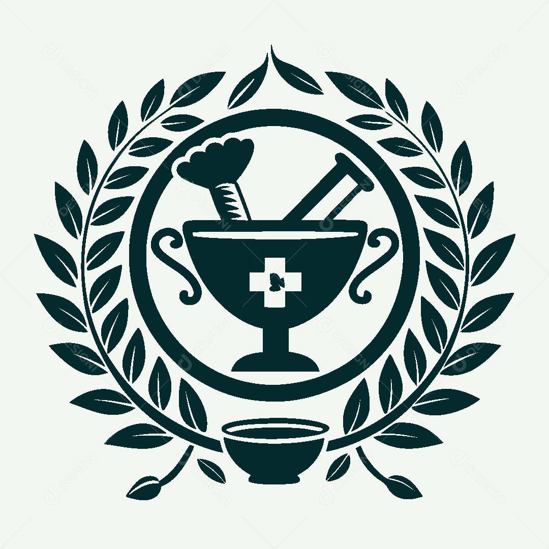 Modelo de Logo de Farmácia Vetor EPS