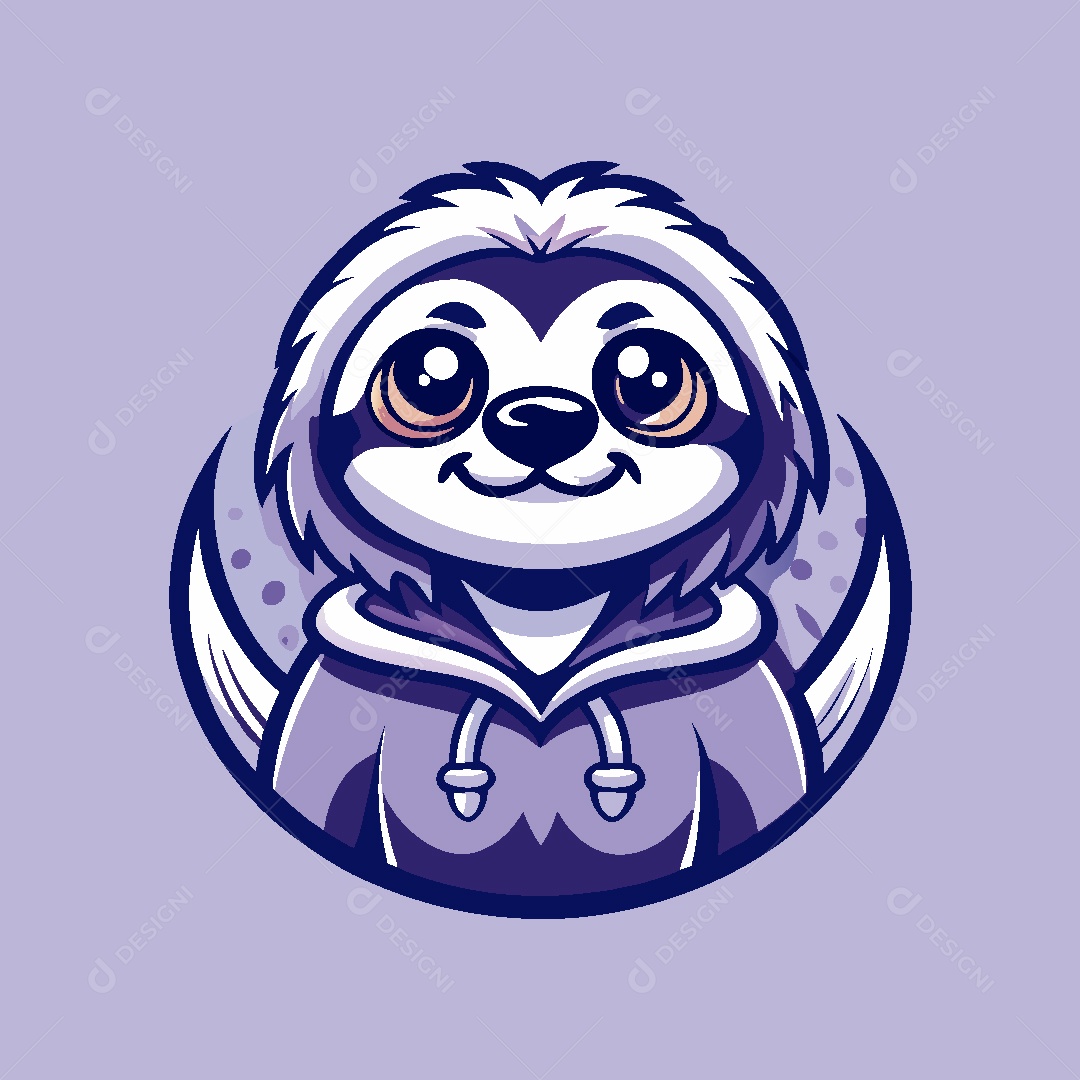 Coala Mascote Ilustração Vetor EPS