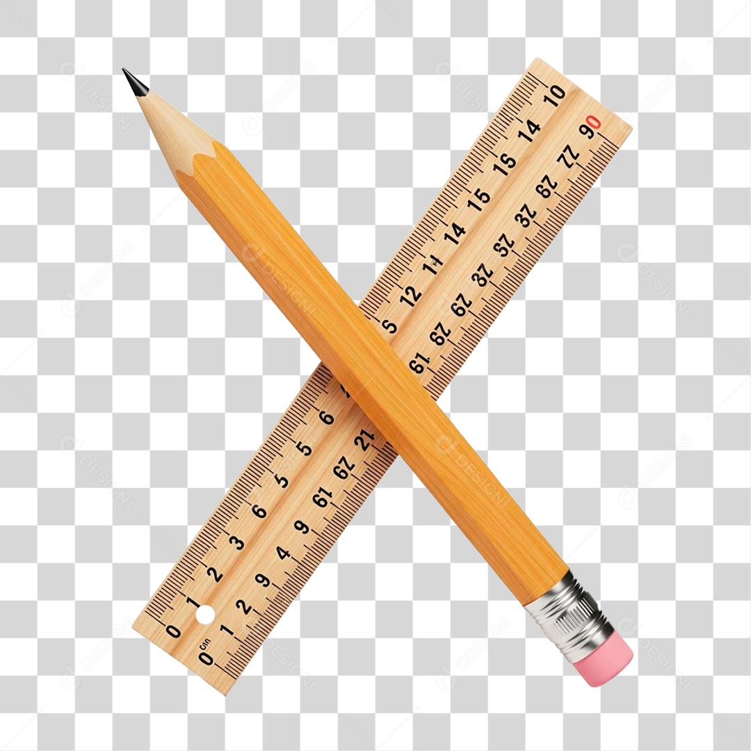 Material Escolar PNG Transparente