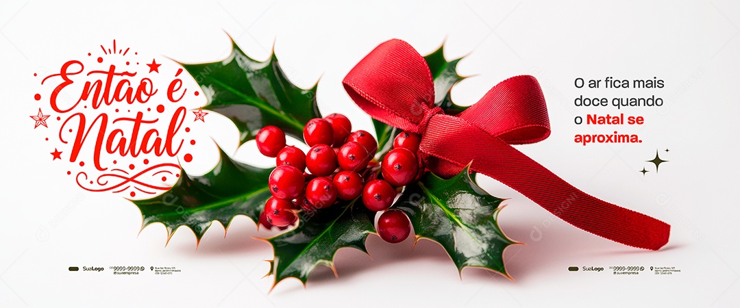 Carrossel Feliz Natal 25 de Dezembro o Ar Fica Social Media PSD Editável