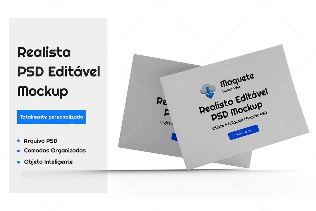 Modelo de Certificado Mockup PSD