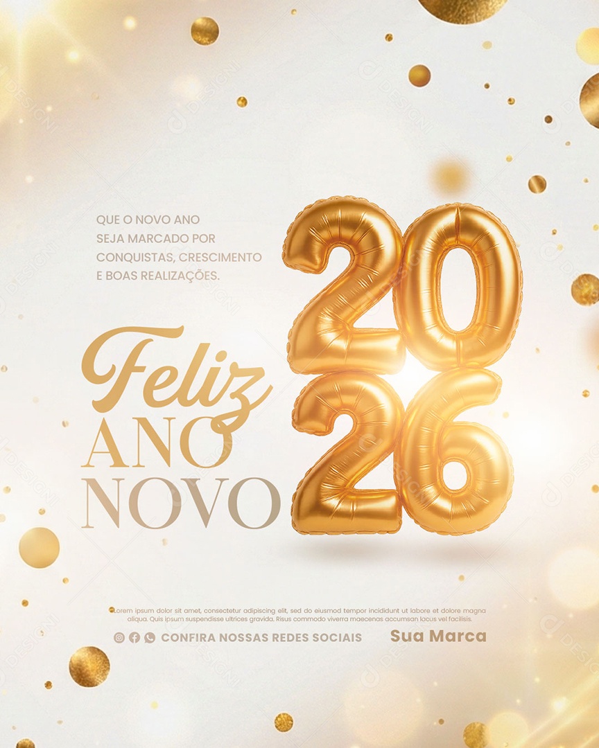 Feliz Natal 25 de Dezembro Social Media PSD Editável