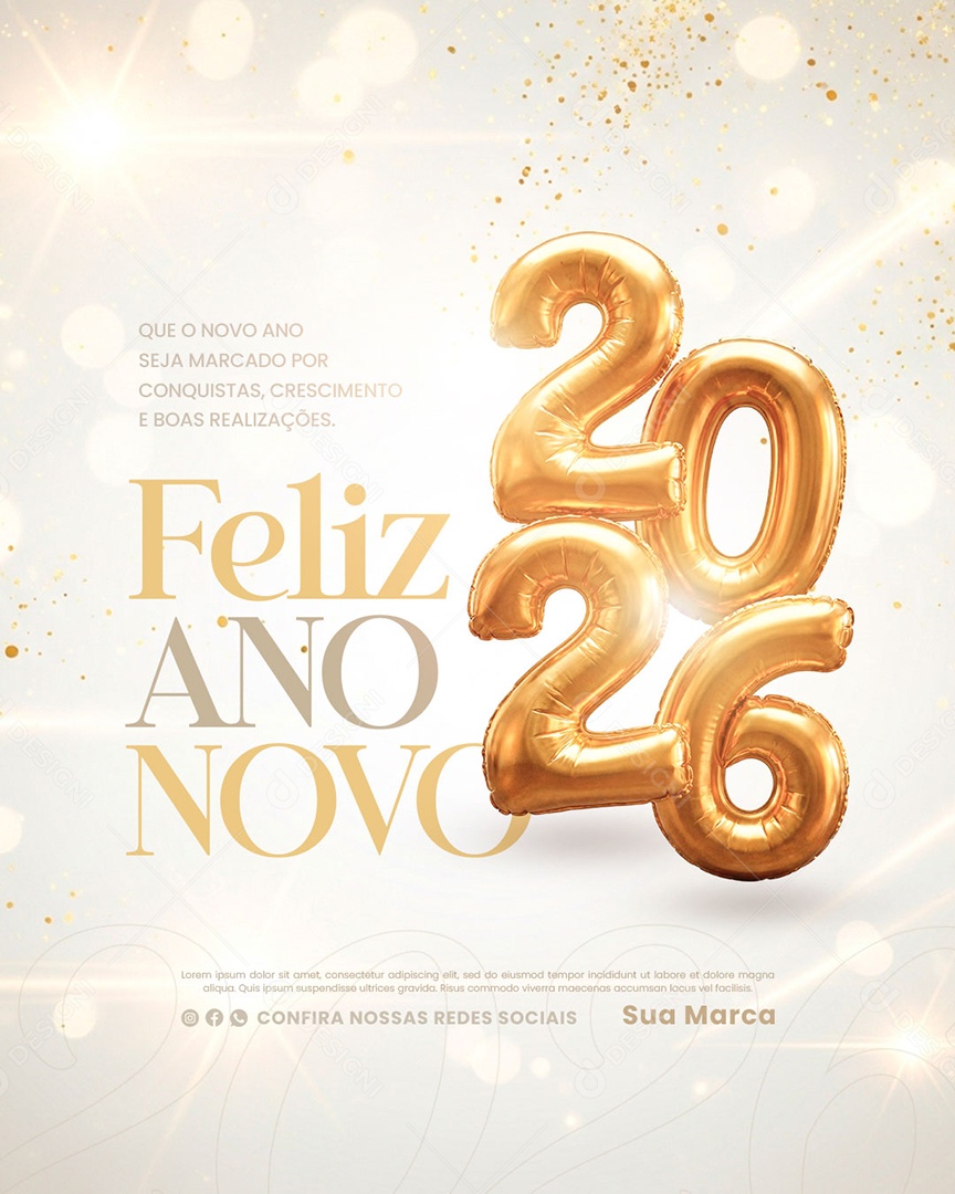 Feliz Natal 25 de Dezembro Social Media PSD Editável