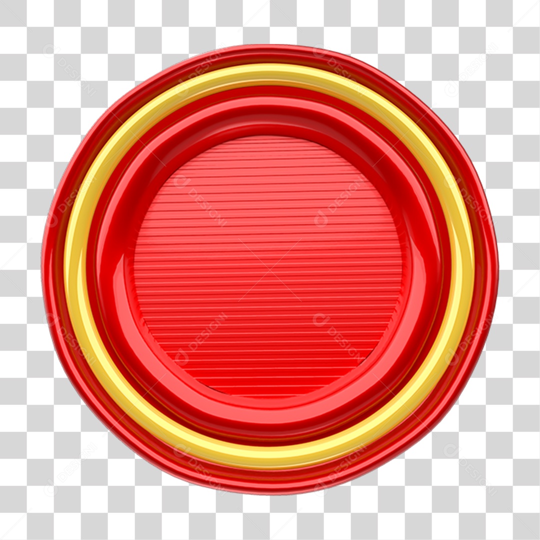 Painel Placa Redonda PNG Transparente