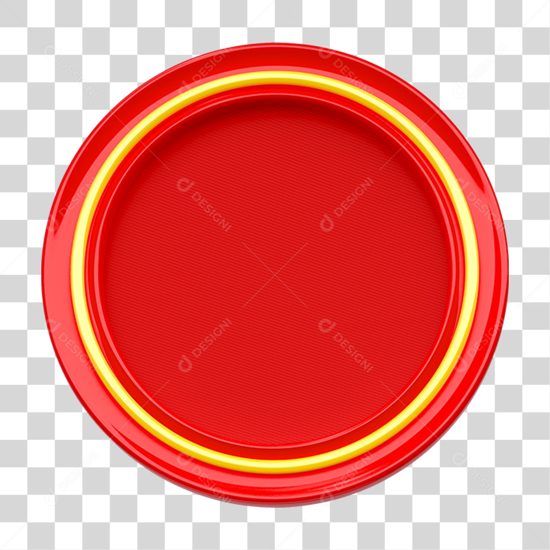 Painel Placa Redonda PNG Transparente