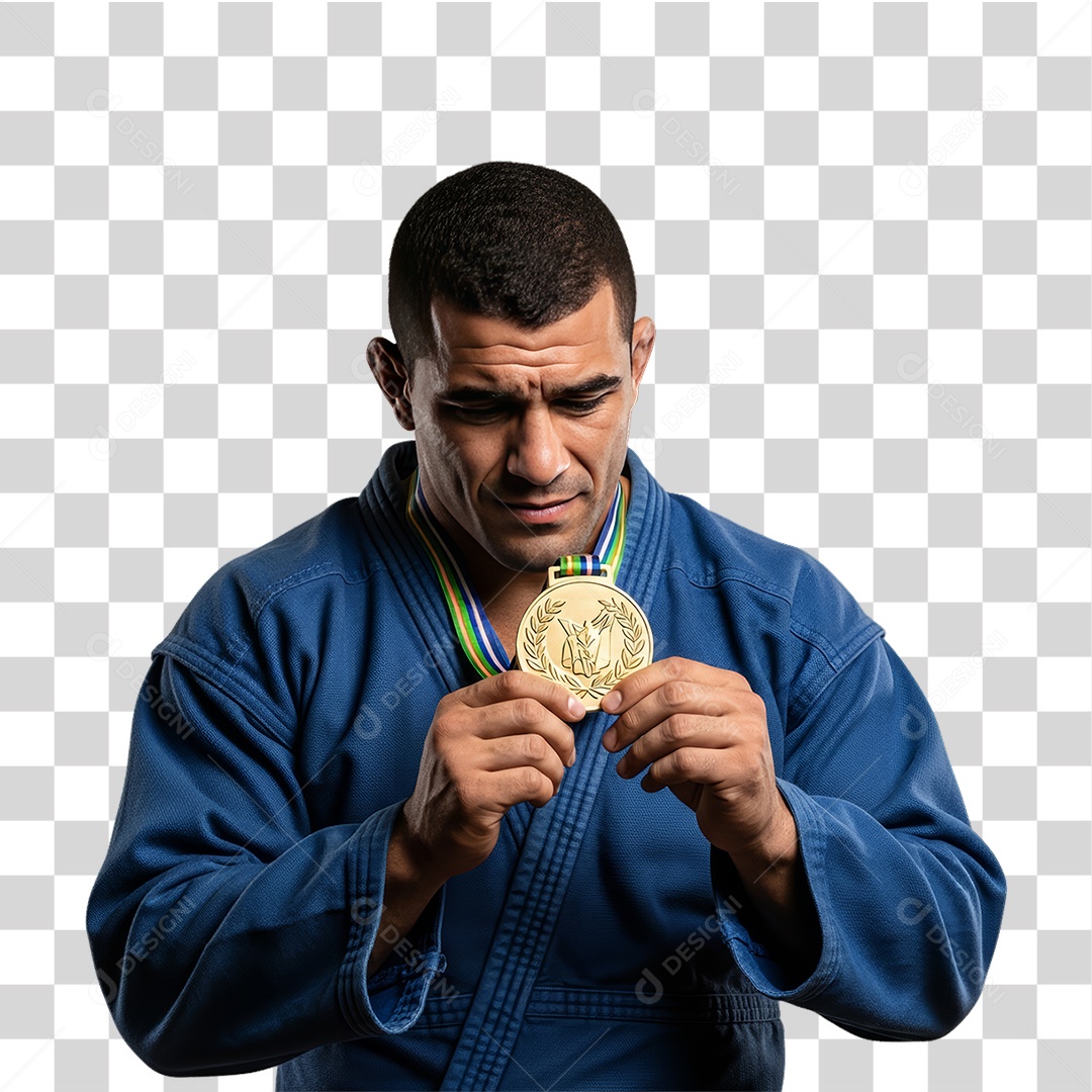 Lutador de Luta Livre PNG Transparente