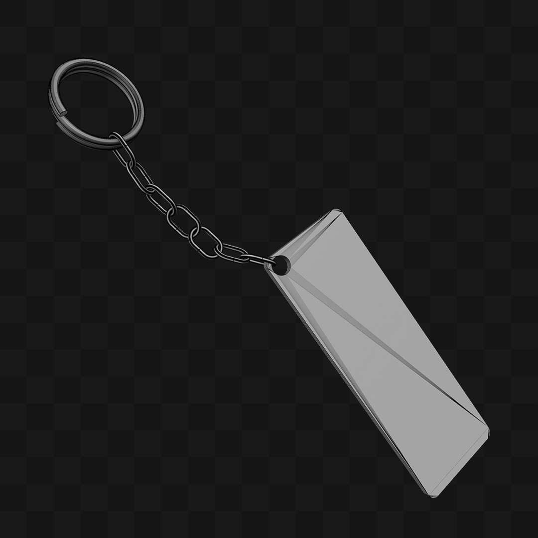 Chaveiro - Modelo 3D