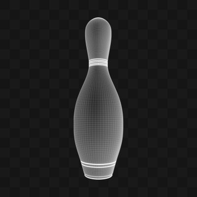 Pino de Boliche - Modelo 3D