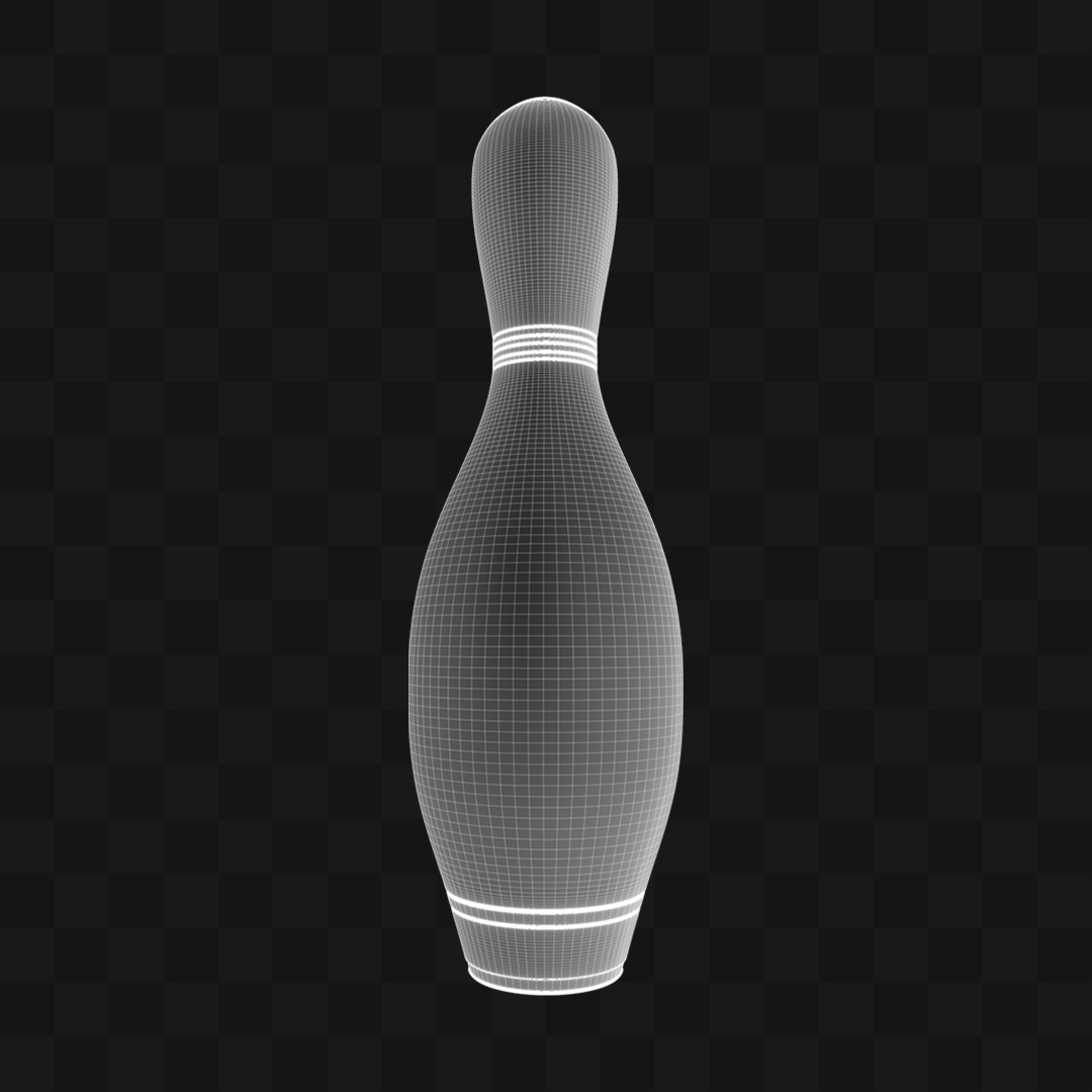 Pino de Boliche - Modelo 3D